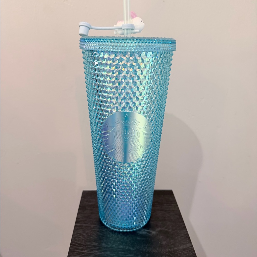 Starbucks- China Blue Bunny Studded Tumbler